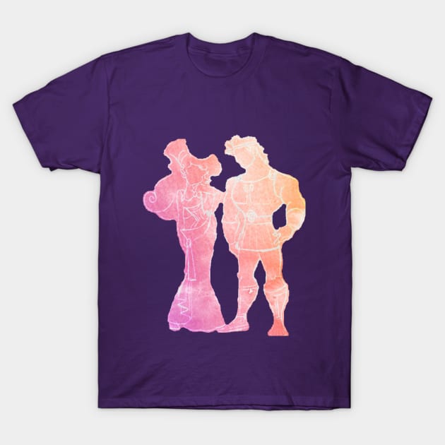 Watercolour Herc Love T-Shirt by IntertwinedShoebox